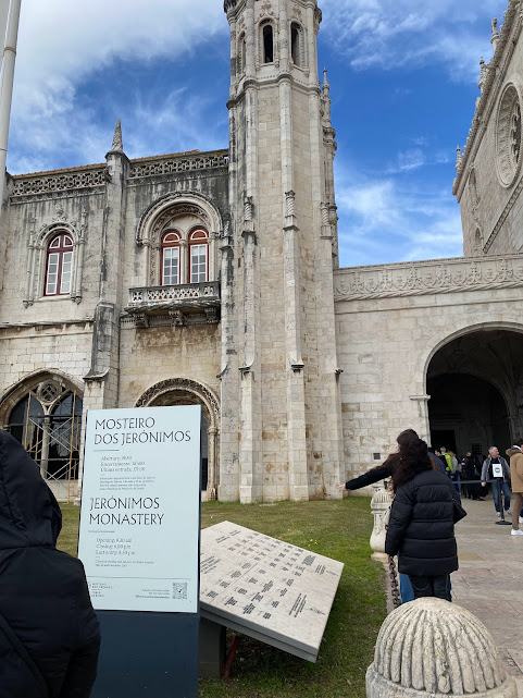 Entrada Mosteiro dos Jerónimos em Lisboa